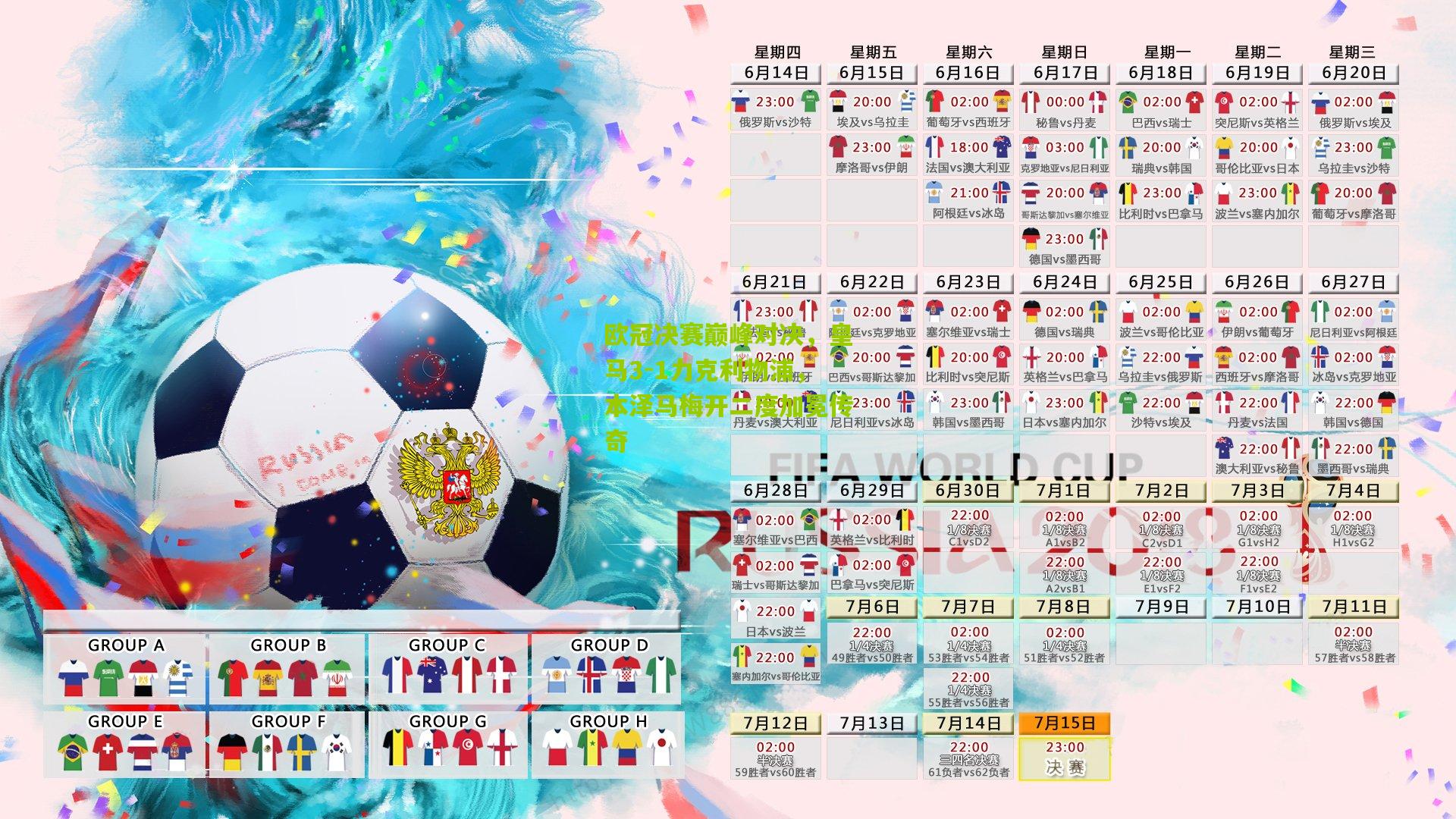 欧冠决赛巅峰对决,皇马3-1力克利物浦,本泽马梅开二度加冕传奇